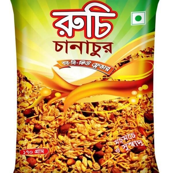 Chanachur BBQ RUCHI 140g / チャナチュール バーベキュー味