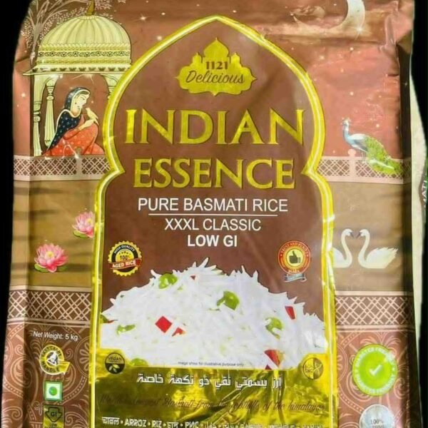 BASMATI  INDIAN ESSENCE RICE 5KG