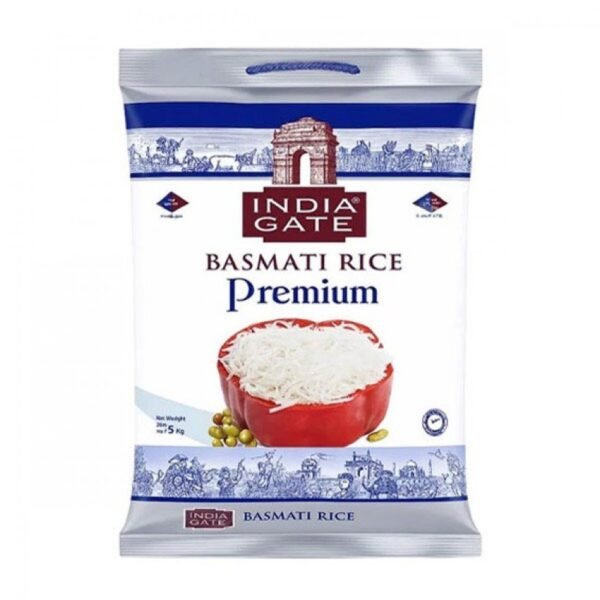 BASMATI RICE PREMIUM (INDIA GATE) 5KG
